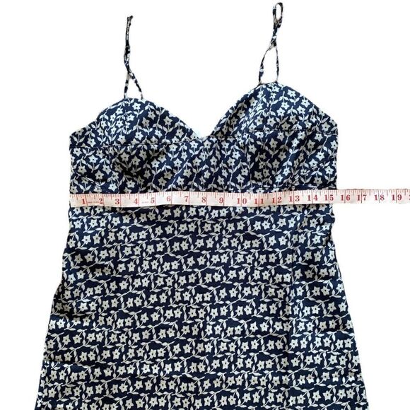 New Free People On Our Radar Slip Dress in Navy Size Medium - Picture 6 of 11